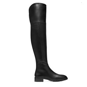 Stuart Weitzman Amber Leather Over The Knee Boots